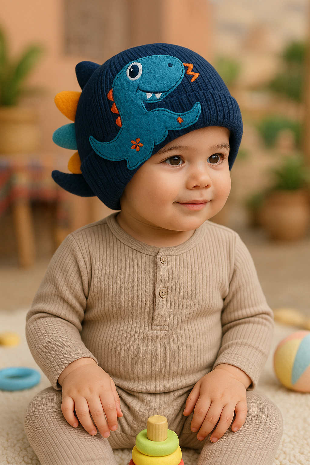 GORRO TIRANOSAURIO UNISEX