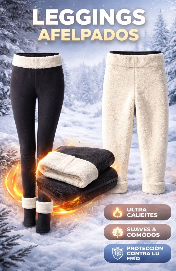 Leggings Afelpados