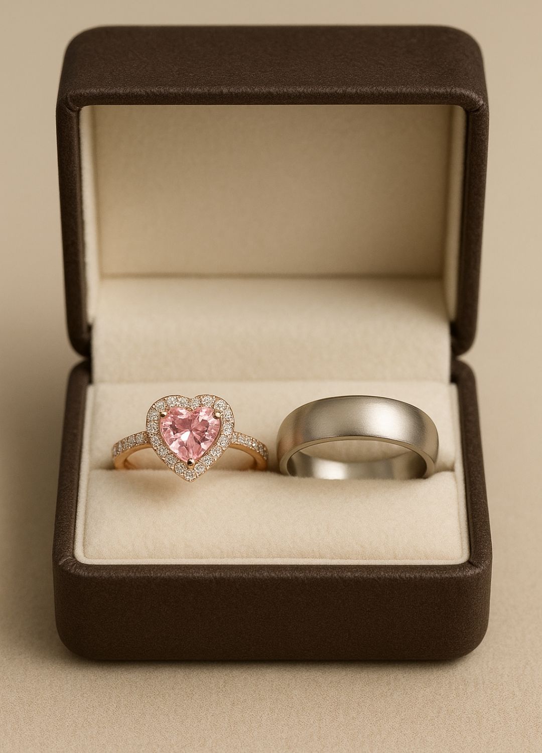 Box Anillos de Promesa Princesa