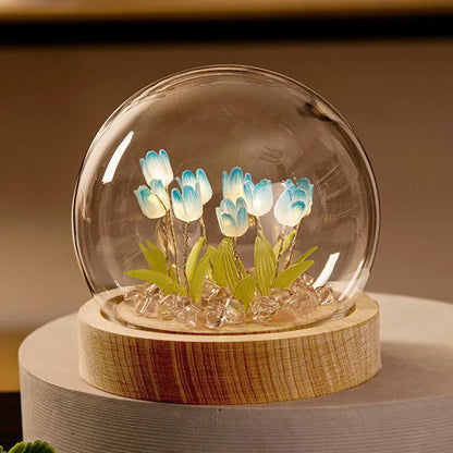 Mini Lampara de Tulipanes