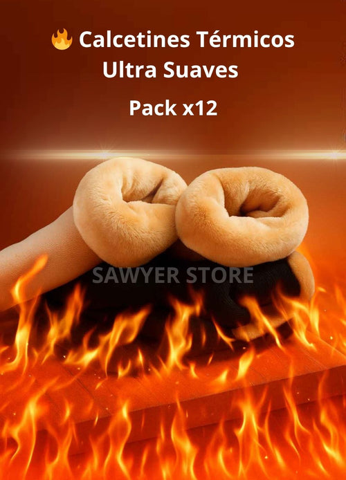 🧦 Docena Premium de Calcetines de polar 🐻✨