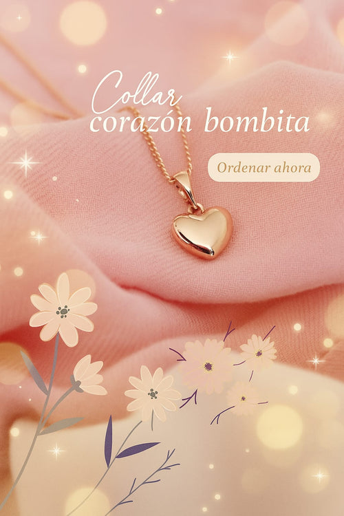 Collar Corazon Bombita