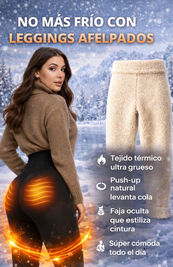 Leggings Afelpados