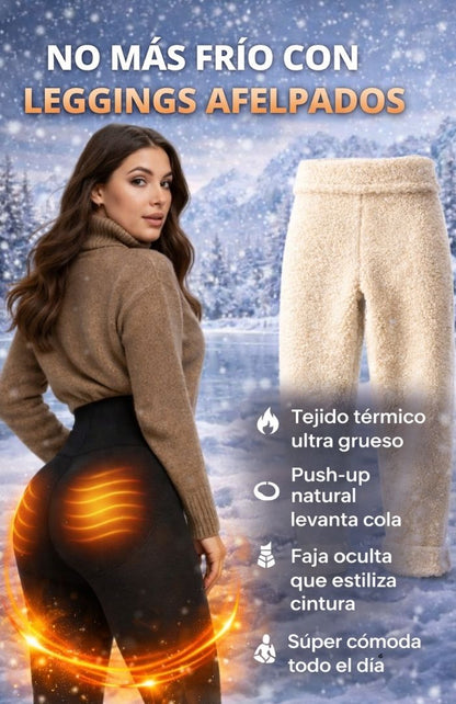 Leggings Afelpados