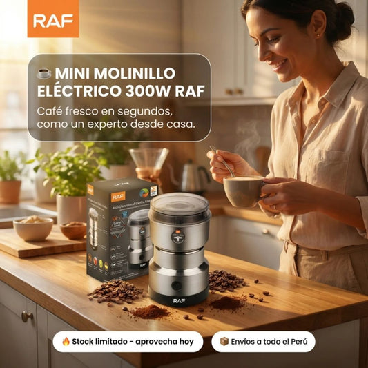 ☕ MINI MOLINILLO ELÉCTRICO 300W