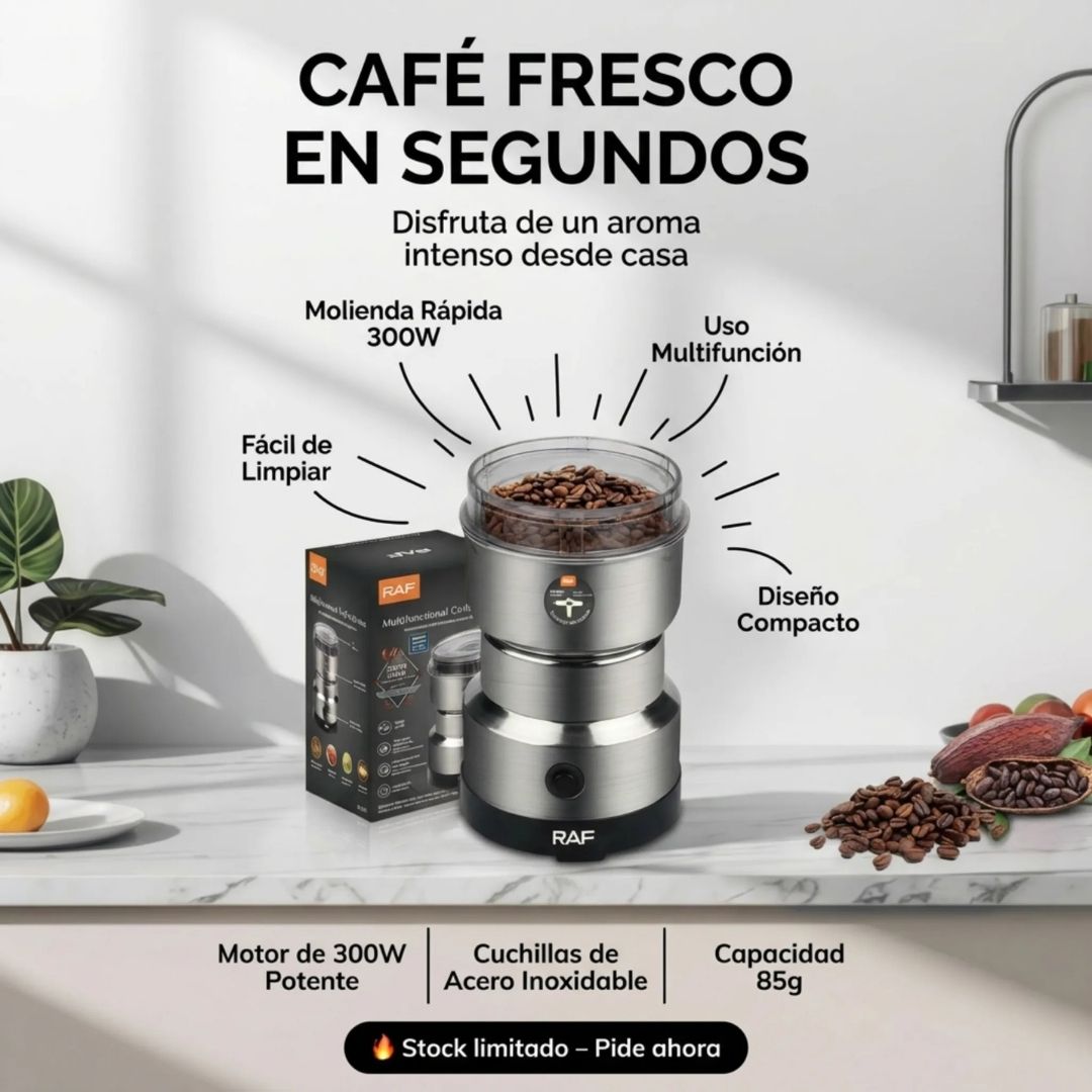 ☕ MINI MOLINILLO ELÉCTRICO 300W