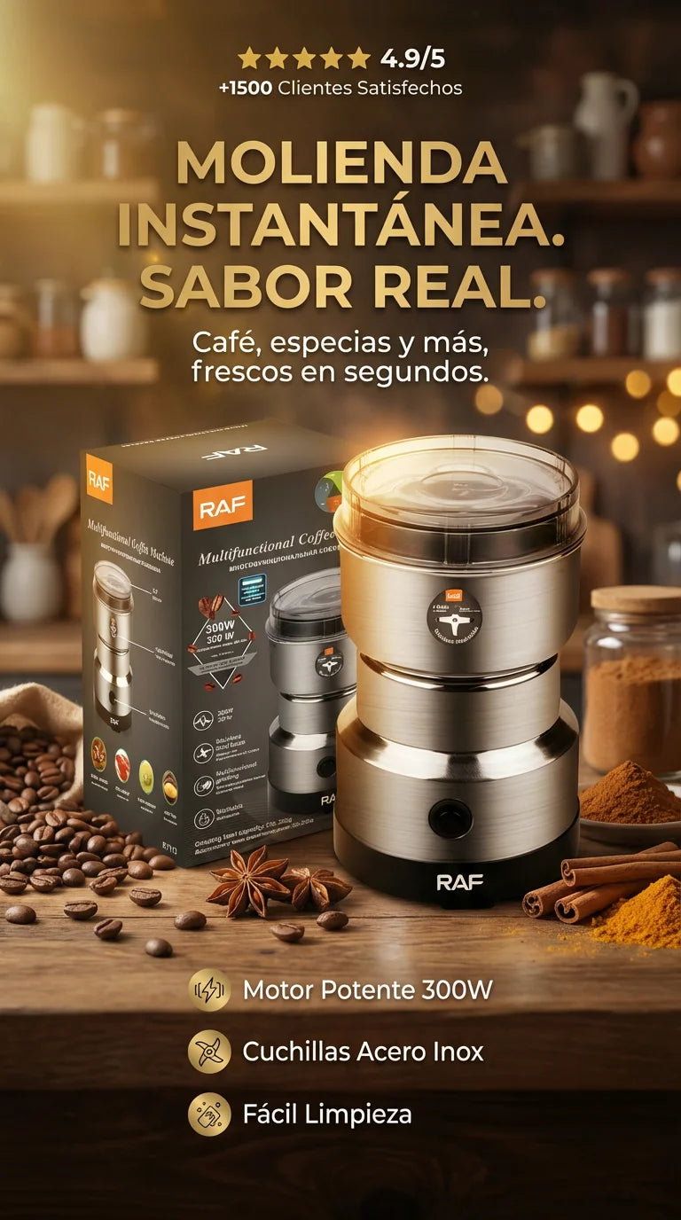 ☕ MINI MOLINILLO ELÉCTRICO 300W